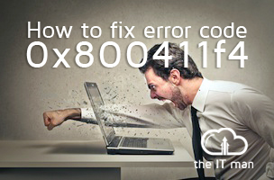 How to fix google apps error code 0x800411f4